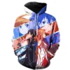 2023 NEW Sword Art Online 3D Print Anime Hoodies Fashion Sweatshirts Men Women Harajuku Streetwear SAO 11 - Sword Art Online Store