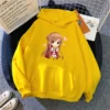 Anime Hoodie Sword Art Online Asuna Print 2020 Harajuku Oversized Sweatshirt Women Cute Streetwear Couple Clothes 1 - Sword Art Online Store