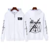 Anime Sword Art Online Logo Print Hoodie Sweatshirts Long Sleeve Streewear Pullover Clothes Zip Up Hoodie 2 - Sword Art Online Store