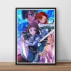 Canvas Painting Sword Art Online Kirito Asuna Poster Japan Video Game Anime Prints Art Wall Pictures 7 - Sword Art Online Store