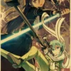 Japanese Anime Sword Art Online SAO Good Quality Painting Coated Poster White Paper For Home Bar 23 - Sword Art Online Store