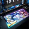 Sword Art Online Anime HD Print Mouse Mat RGB Gaming Mousepad LED Gamer Locking Edge Mouse 8 - Sword Art Online Store