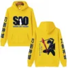 Sword Art Online Anime Print Hoodie Man Woman Fashion Pullovers Tops Long Sleeves Casual Hip Hop 4 - Sword Art Online Store