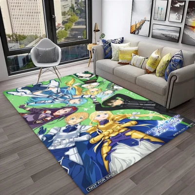Sword Art Online SAO Novel Cartoon Carpet Rug for Home Living Room Bedroom Sofa Doormat Decor 21 - Sword Art Online Store