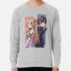 ssrcolightweight sweatshirtmensheather greyfrontsquare productx1000 bgf8f8f8 - Sword Art Online Store